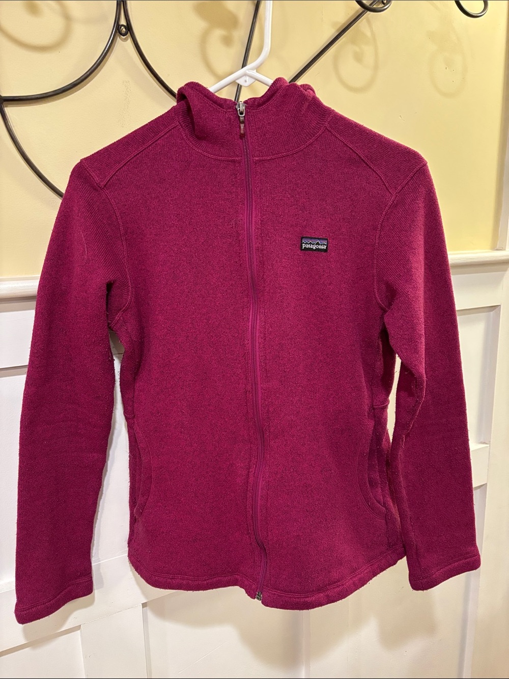 Patagonia Full-Zip Fleece Jacket - Raspberry Pink
